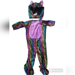 6 to 12 months rainbow cat costume missing tail